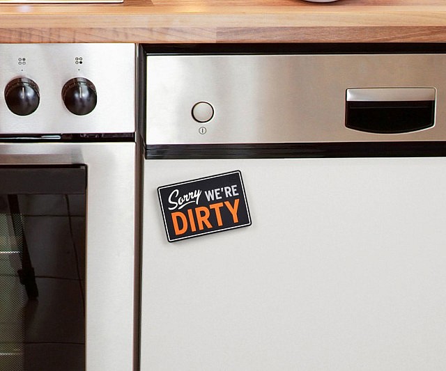 Dishwasher Clean/Dirty Flip Sign
