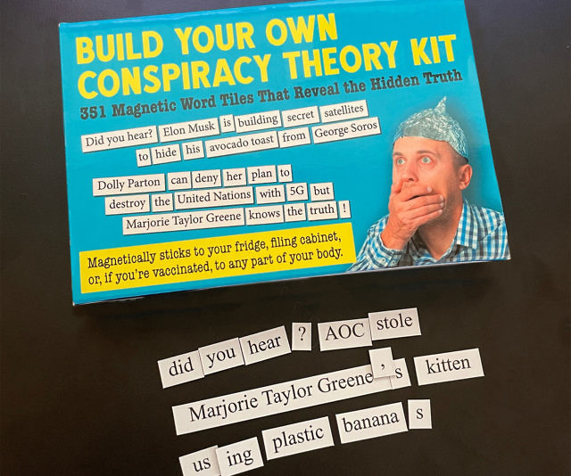 Build Your Own Conspiracy Theory Kit