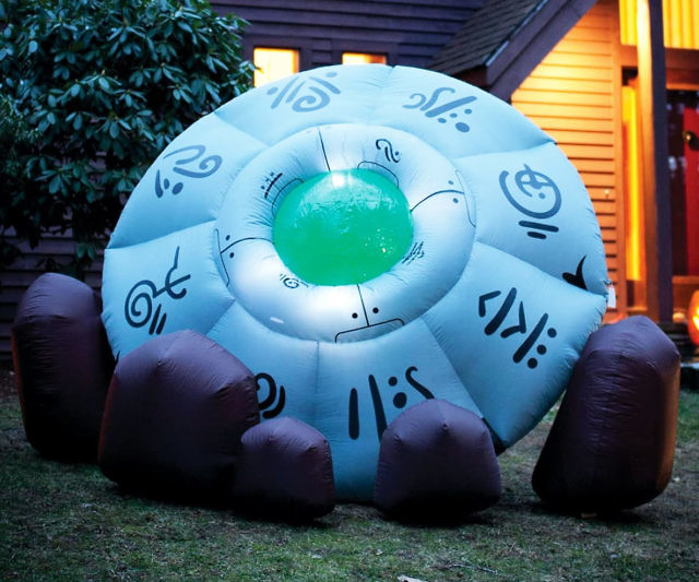 Crashed Inflatable UFO