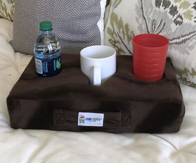 The Cup Holder Couch Pillow