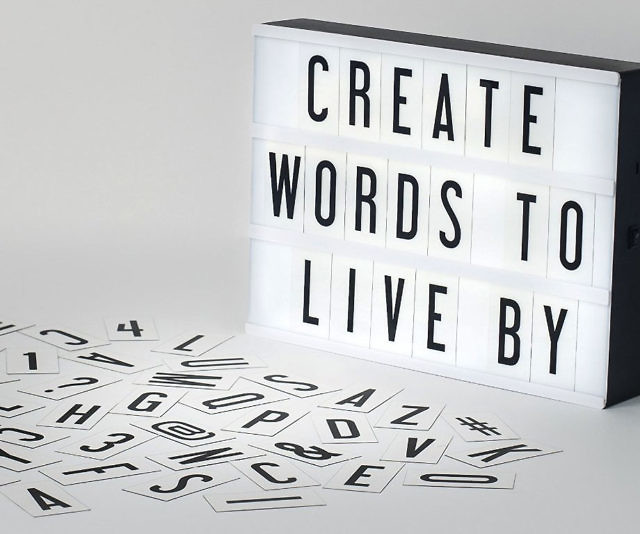 Customizable LED Cinema Marquee