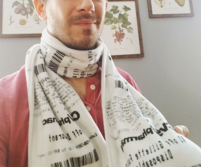 CVS Receipt Scarf