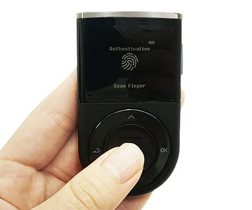 D’Cent Biometric Cryptocurrency Wallet