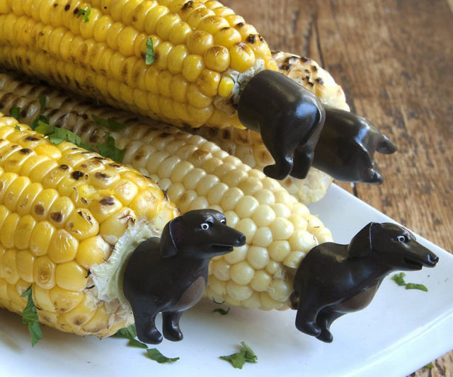 Dachshund Corn Holders