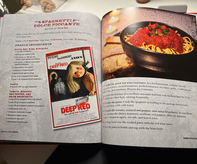 Death For Dinner Cookbook