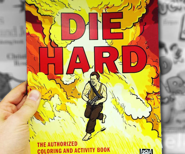 Die Hard Coloring Book