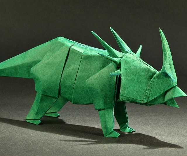 Dinosaur Origami Book
