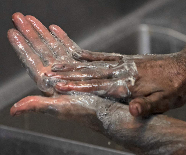 Dirt-Infused Heavy Duty Hand Soap