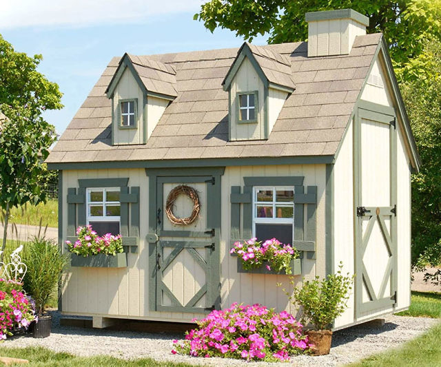 DIY Cottage Playhouse