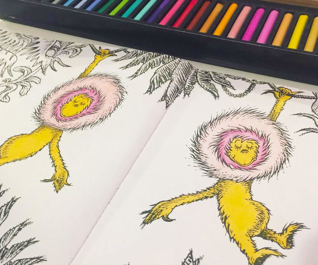 The Dr. Seuss Coloring Book