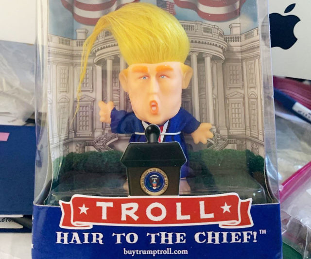 Collectible President Trump Troll Doll