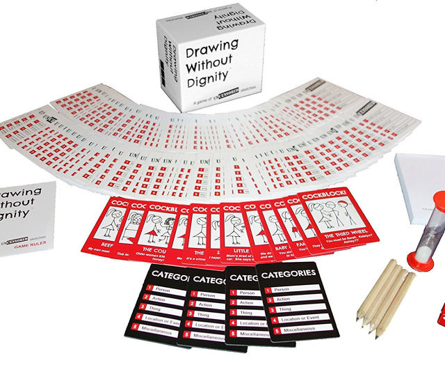 Drawing Without Dignity Party Game