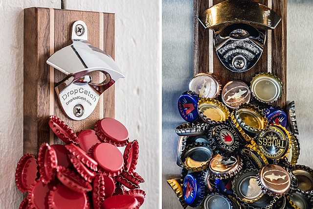 Magnetic Bottle Opener And Catcher