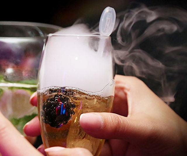 Smokey Dry Ice Drink Stirrers