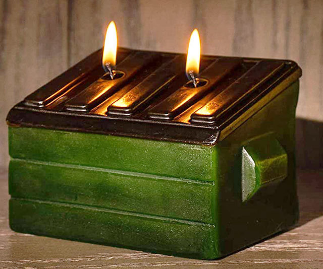 Dumpster Fire Candle