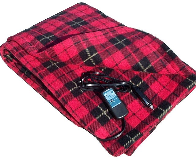 Electric Heated Travel Blanket