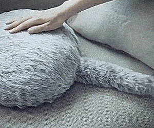 Tail Wagging Fake Cat Robot