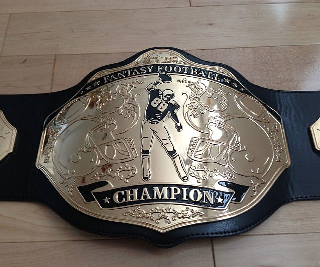 Fantasy Football Championship Belt