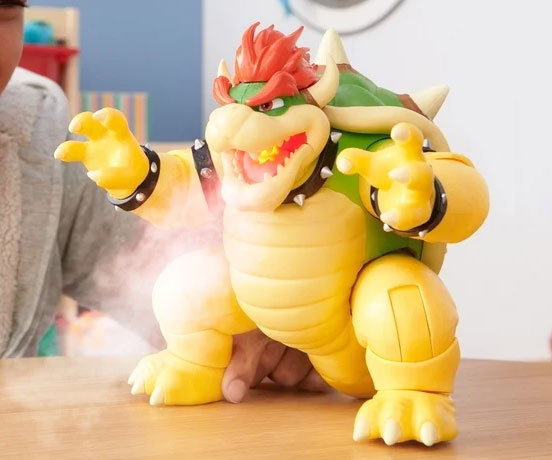Fire Breathing Bowser Action Figure