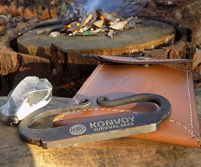 Carbon Steel Fire Starter Kit