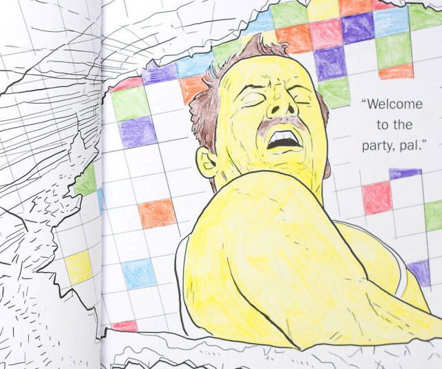 Die Hard Coloring Book