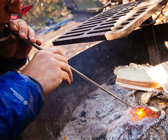 Firestarting Blow Straw