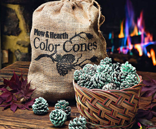 Flame Color Changing Pine Cones