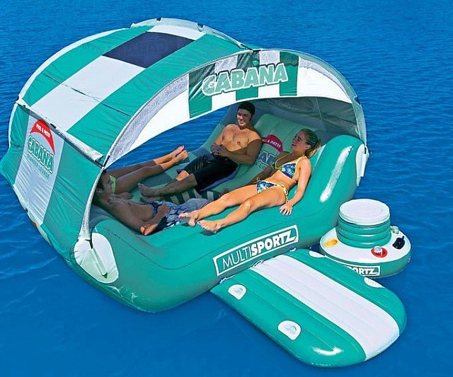 Floating Cabana Island