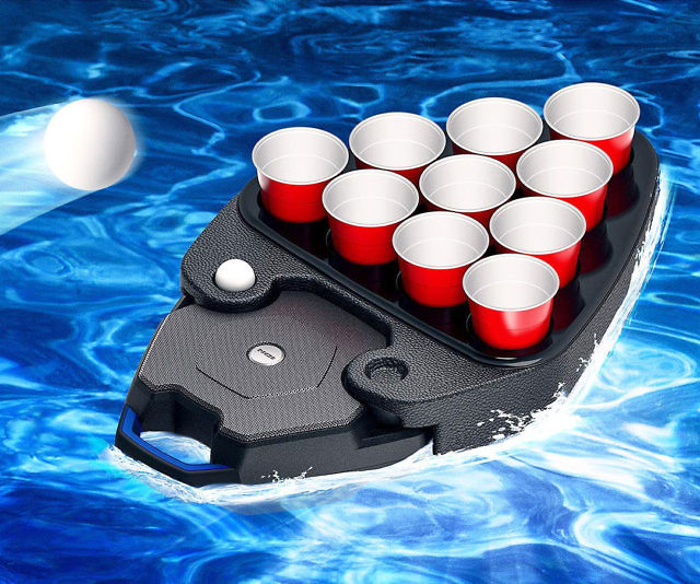 Floating Beer Pong Speaker