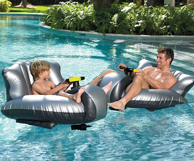 Motorized Floating Bumper Cars
