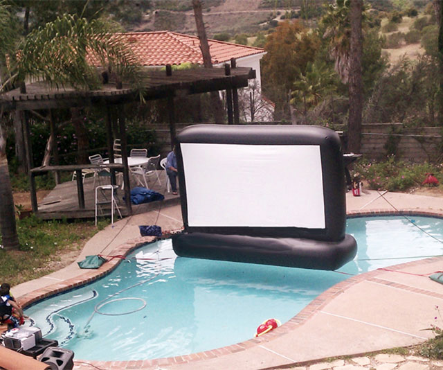 Inflatable Floating Movie Screen