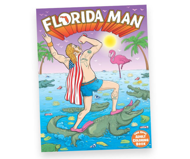Florida Man Coloring Book