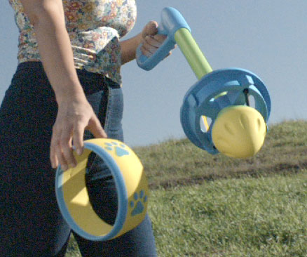 Flying Ring Dog Fetch Toy