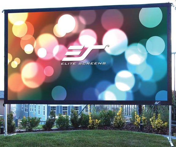 100″ Foldable Outdoor Projection Screen