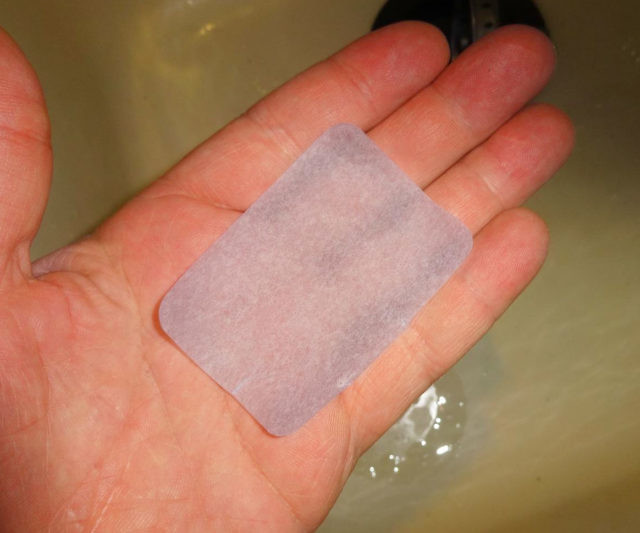 Paper Soap Sheets