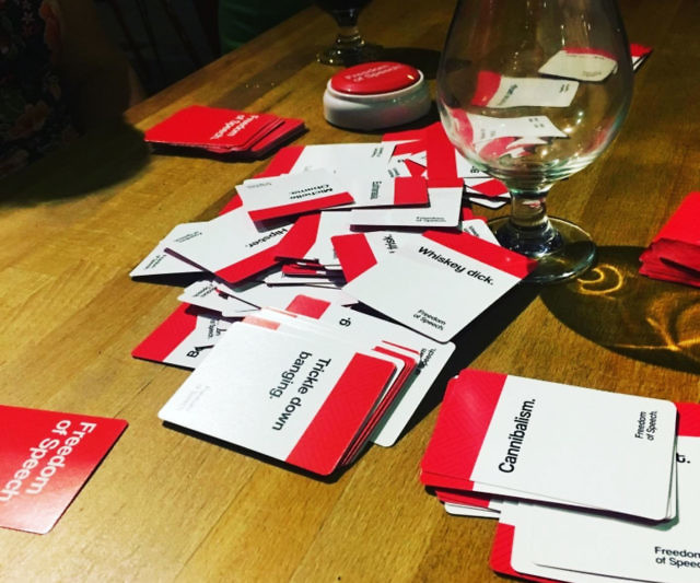 Freedom Of Speech Party Card Game