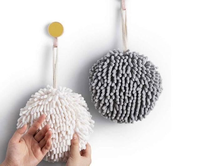 Fuzzy Hand Towels