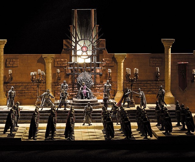 Iron Throne Room Playset