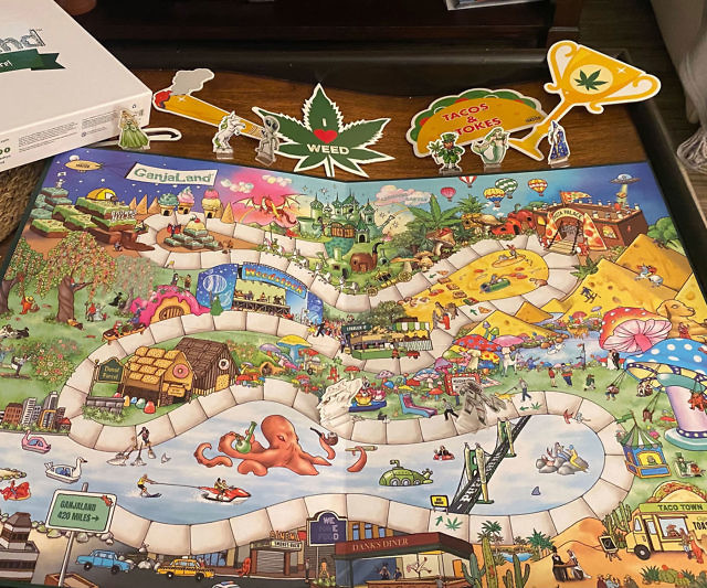 Ganja Land Board Game
