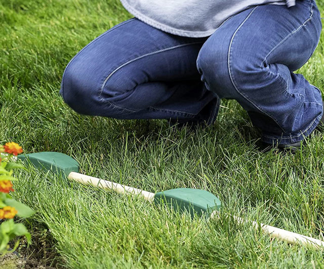 Garden Tool Handle Knee Pads