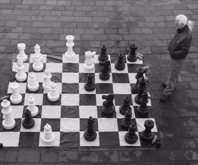 Giant Backyard Chess Set
