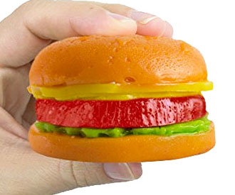Giant Gummy Hamburger