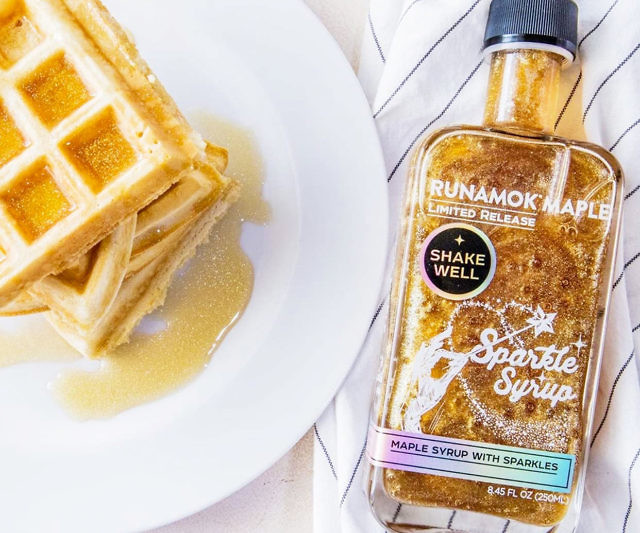 Glitter Maple Syrup