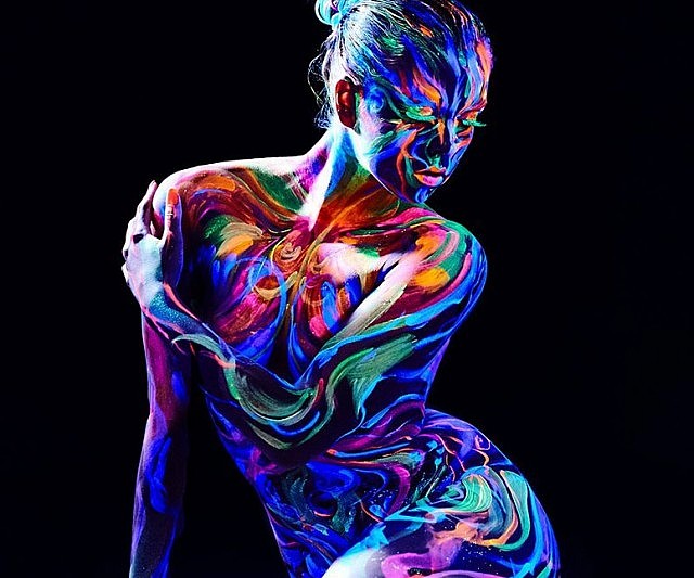 Glow In The Dark Body Paint