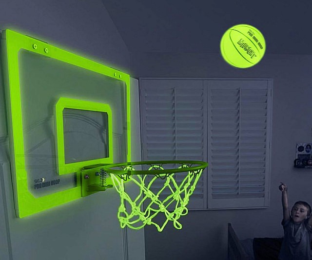 Glow In The Dark Indoor Basketball Hoop