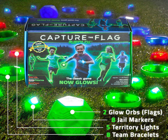 Glow In The Dark Capture the Flag Game