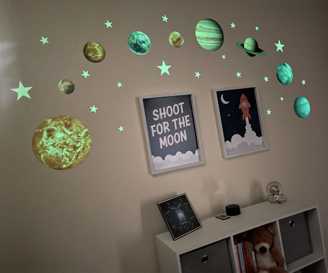 Glow In The Dark Stars And Planets