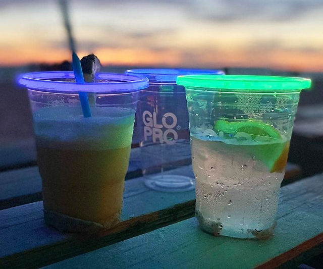 Glow Stick Rim Party Cups