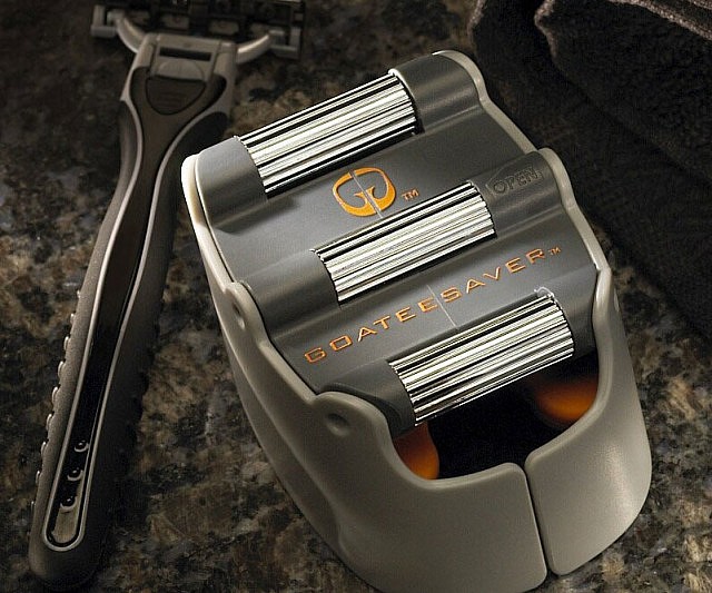 Goatee Shaving Template