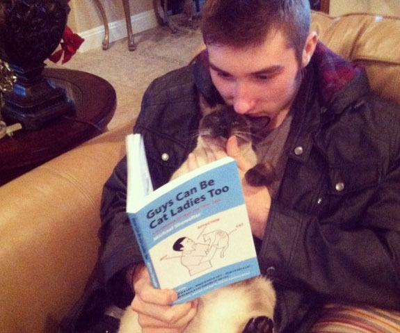 Guys Can Be Cat Ladies Too Book